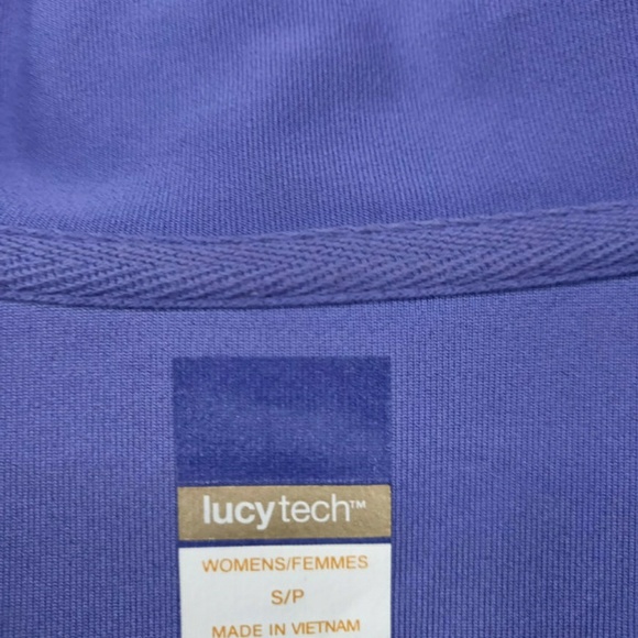 Lucy Tech S/P Jacket Front zip Activewear Purple - Picture 3 of 6